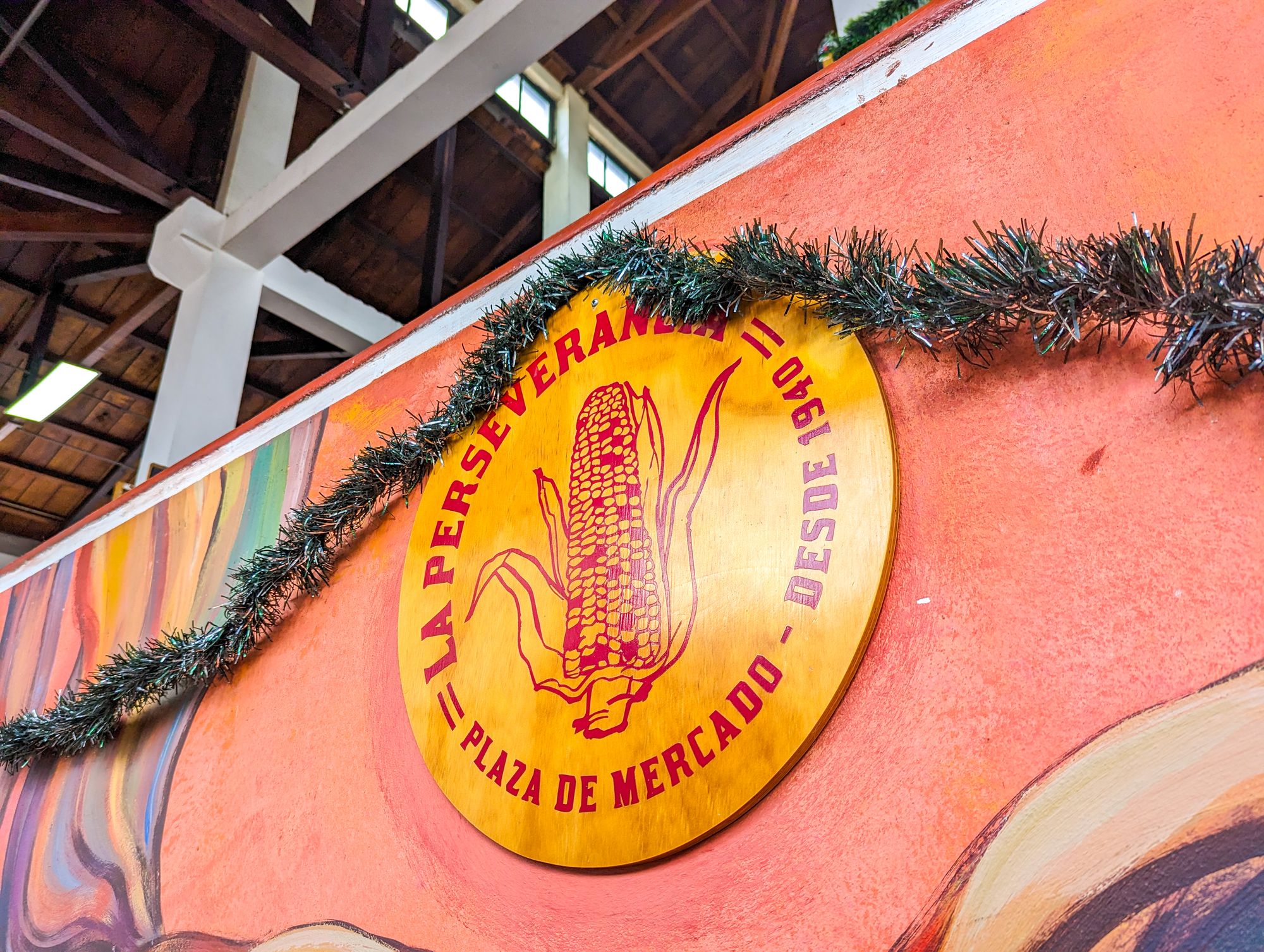 Entrée du marché La Perseverancia