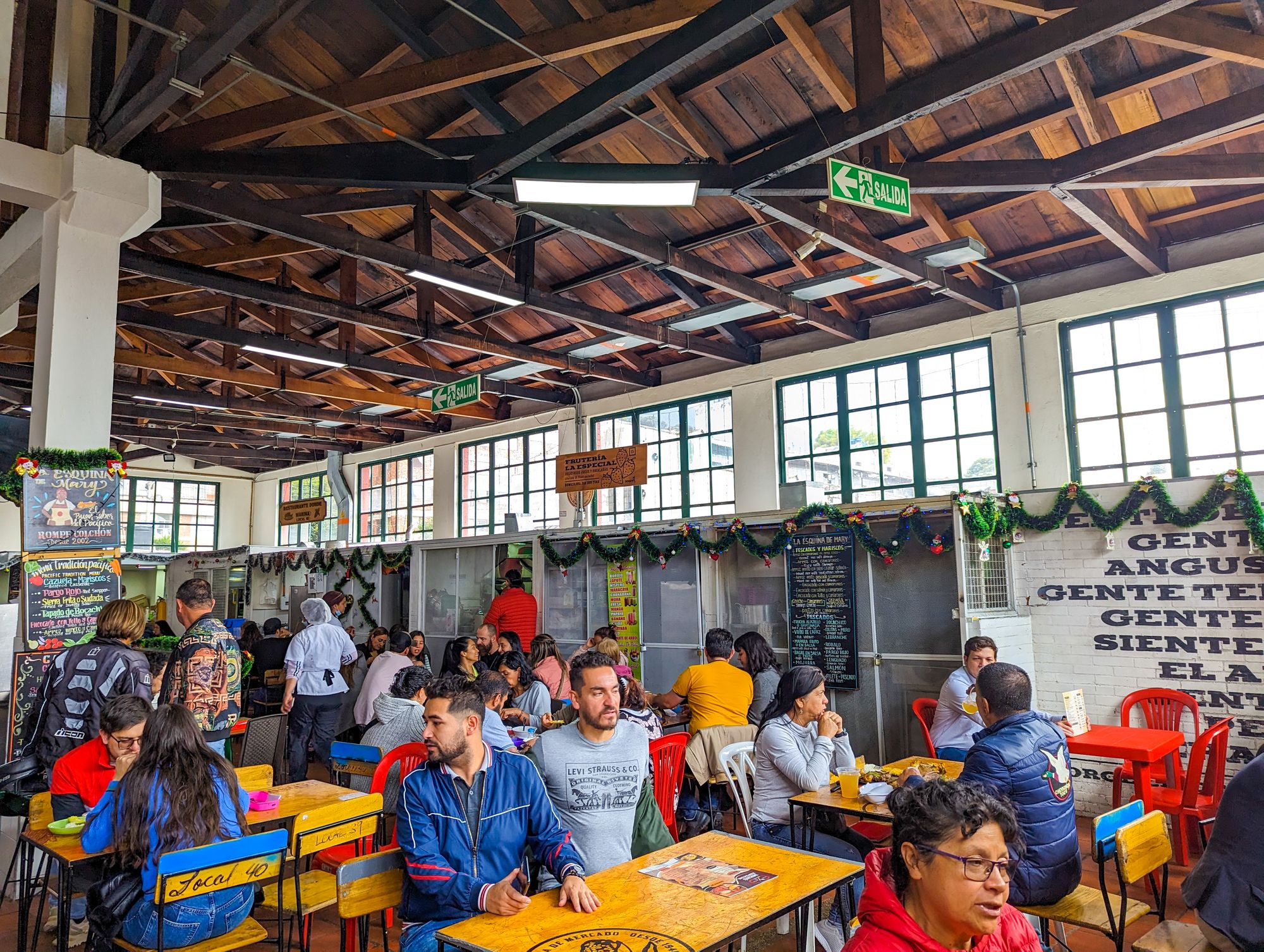 Intérieur du marché