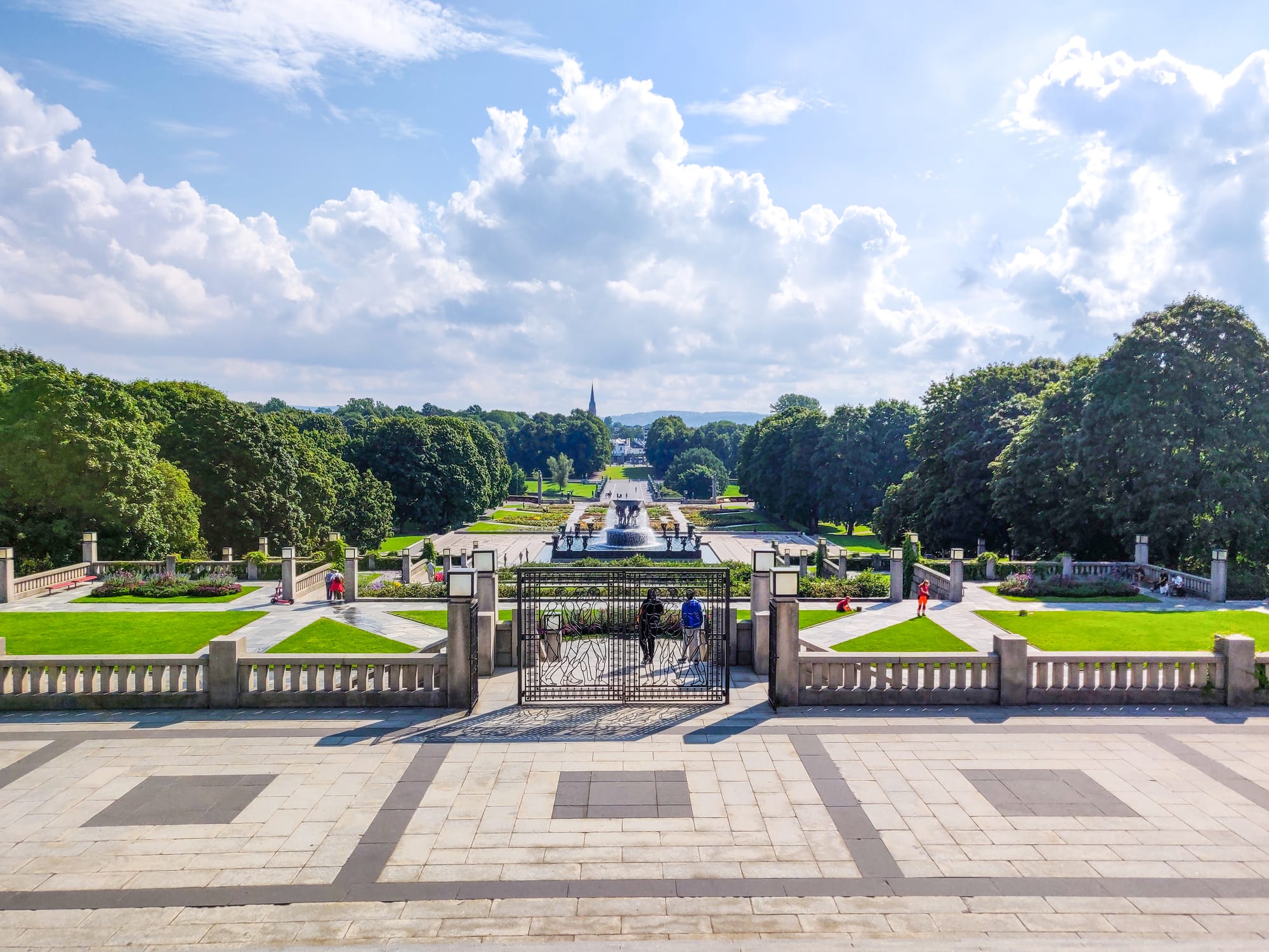 Entrée du parc Vigeland