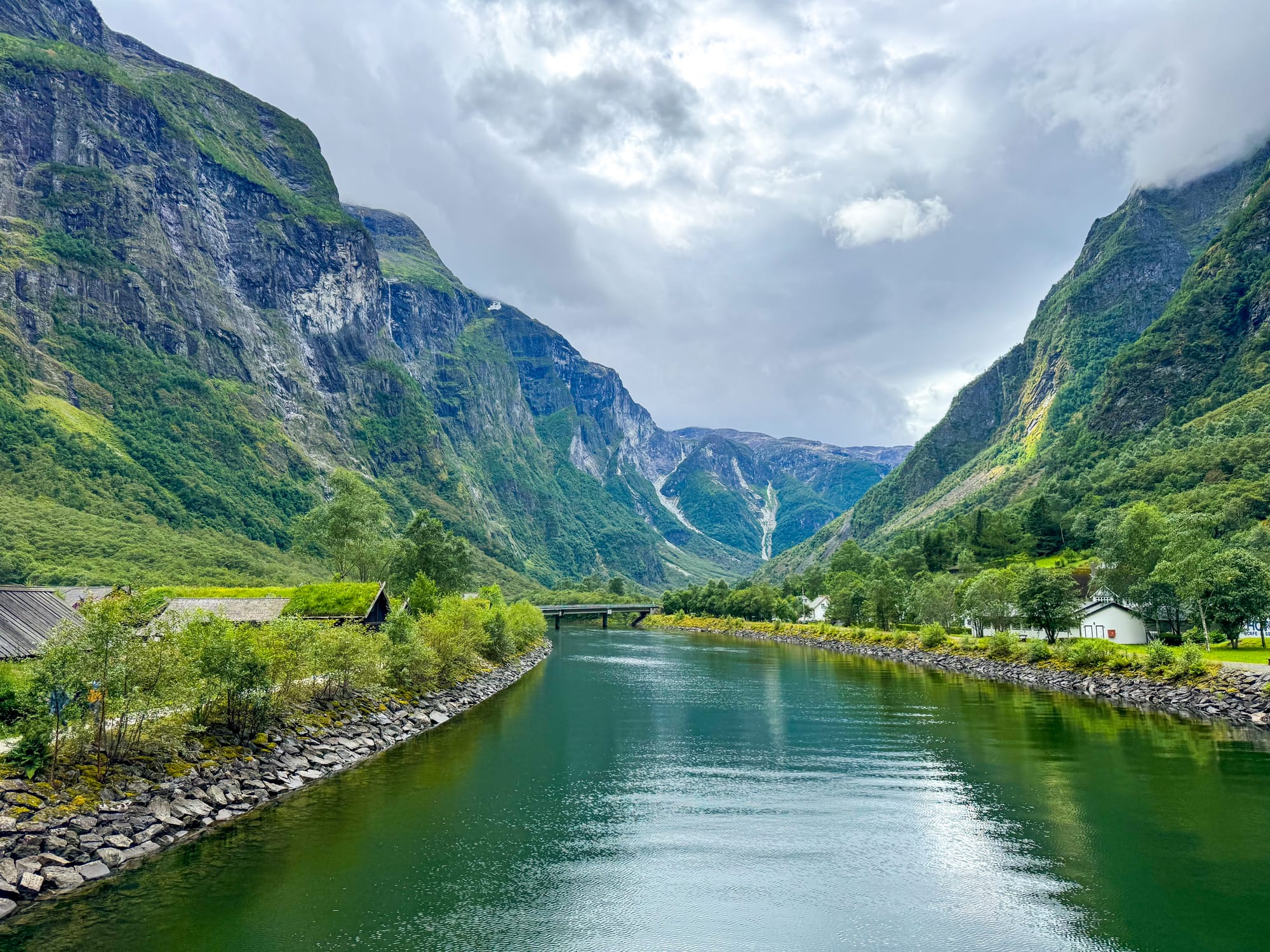 Nærøyfjord côté montagnes