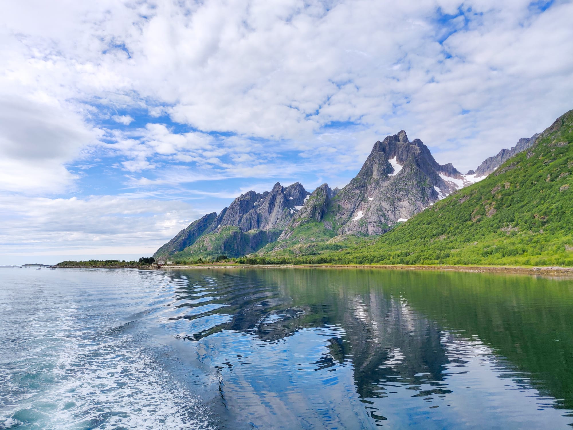 Paysages autour du Trollfjord
