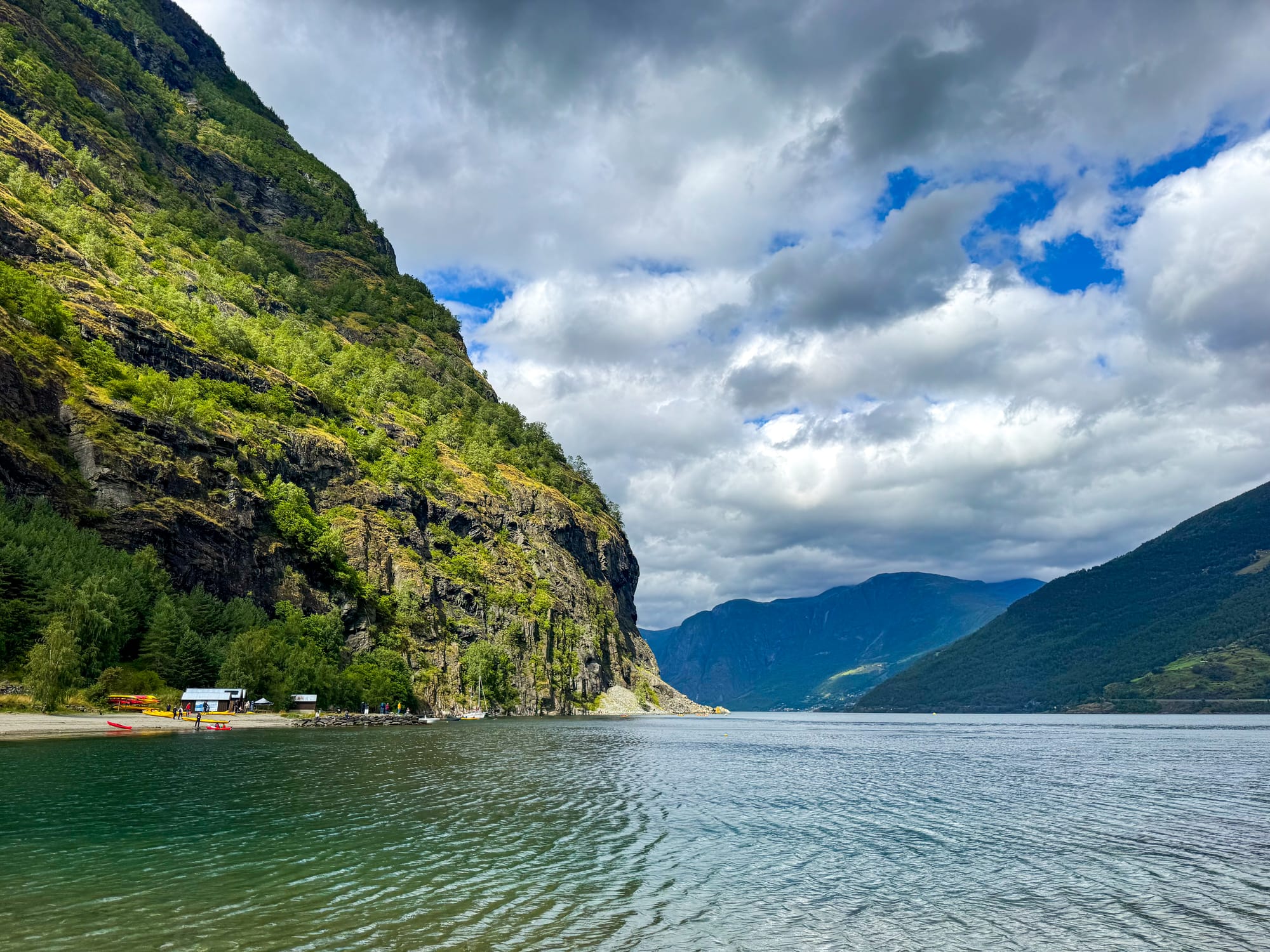 Un fjord quelque part en Norvège...